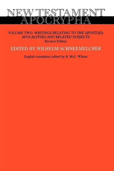New Testament Apocrypha, Volume Two Wilhelm Schneemelcher Taschenbuch Englisch-image