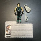 Gi Joe 3.75 Action Figure Dial Tone 1986 Complete W/ Filecard L6