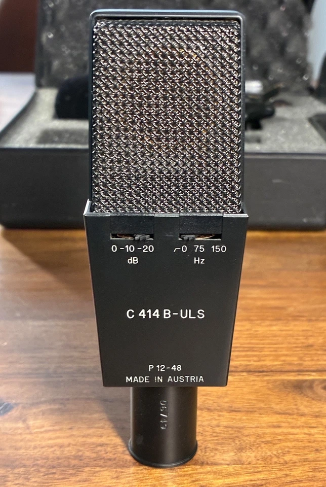 AKG C414 B-ULS Large Diaphragm Multipattern Condenser Microphone C 414 BULS