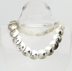 Iconic vintage shield link sterling silver necklace RLM Robert Lee Morris