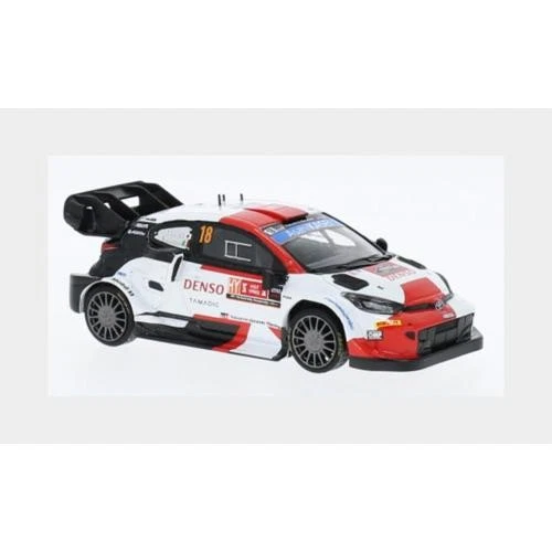 1:43 IXO Toyota Yaris Gr #18 Rally Ypres 2022 Katsuta Johnston RAM876.22 - Immagine 2 di 2