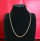 Vintage Krementz Gold Filled Rope Chain 18.5" Necklace 3mm — photo 2