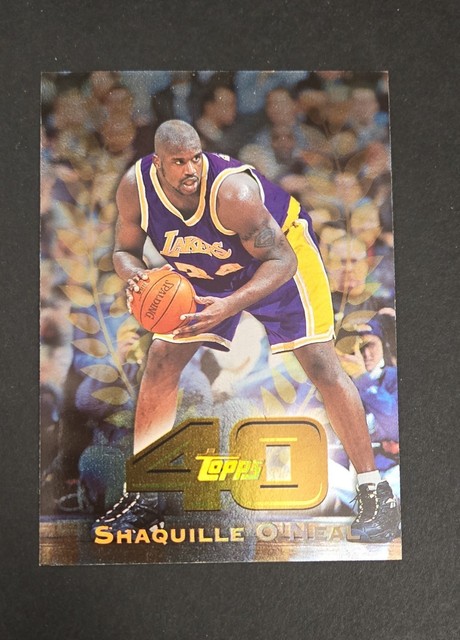 1997-98 Topps - Topps 40 Shaquille O'Neal #T40-30