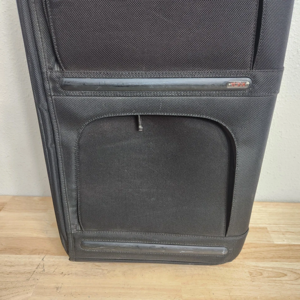 22” TUMI Alpha G4 Carry-On Bag Suitcase Luggage Garment Black Nylon 22034D4 - Image 2 of 4