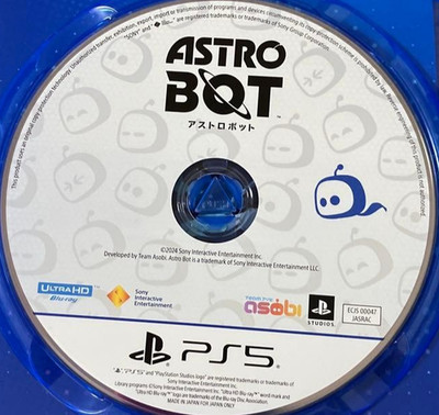 ASTRO BOT PS5 PlayStation 5 SONY Japanisch Ver Gebraucht Nur Disc Getestet