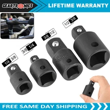 4-Pack/Set 3/8" to 1/4" 1/2 inch Drive Ratchet SOCKET ADAPTER REDUCER Air Impac*