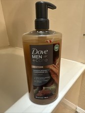 Dove Men Care Body Wash Sandalwood Cardamom Oil to Rebuild Skin 26 oz.
