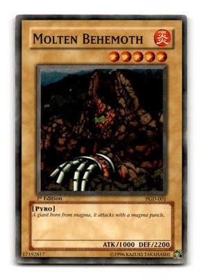 Molten Behemoth PGD-001 Yu-Gi-Oh 1st Edition NM/M ~09213