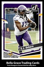 2023 Panini Donruss K.J. Osborn #195 Minnesota Vikings