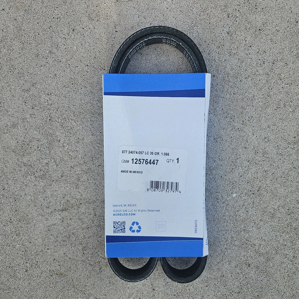 ACDelco Belt GM# 12576447 - Image 2 of 2