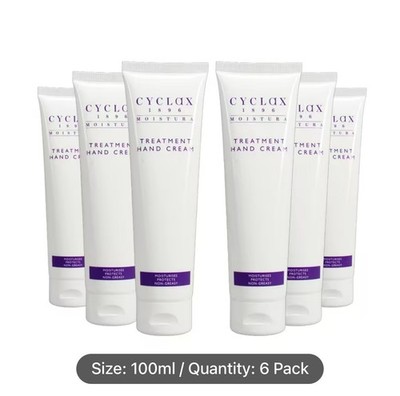Cyclax 1896 Moistura Treatment Handcreme 100ml 6er Pack lindert Trockenheit sanft