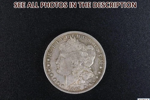 NobleSpirit (JL) Gem BU 1889 O Morgan Silver Dollar Impressive Toning