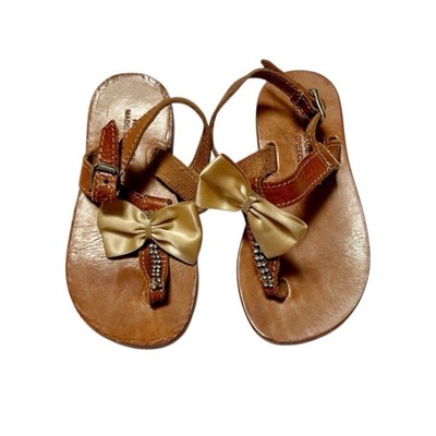 Grecian Handmade Leather Bow Sandals  