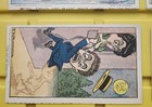 Rare 1906 "Magic Invisible" Novelty Postcards, Boston Sunday Newspaper Promo — photo 4