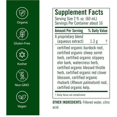 Flor-Essence Herbal Detox Tea 17 fl. oz.