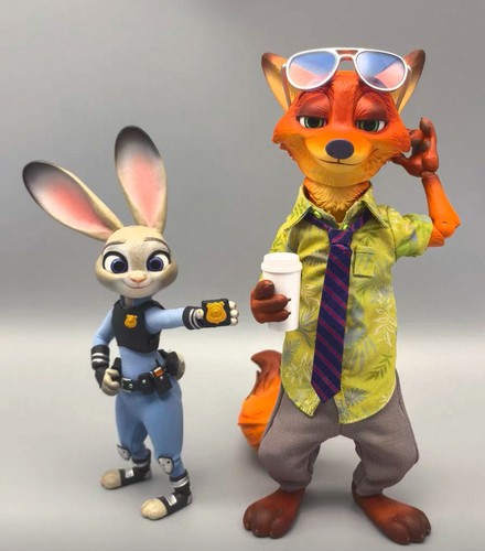 GONG Zootopia Judy Hopps and Nick Wilde Action Figure new in stock | eBay