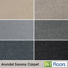 Arundel Saxony Carpet Soft 18.5mm Thick Luxury Bedroom Living Room