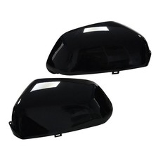 Für VW Polo 05-09 Skoda Octavia 04-08 Spiegelkappen zum Austausch Glanz Schwarz