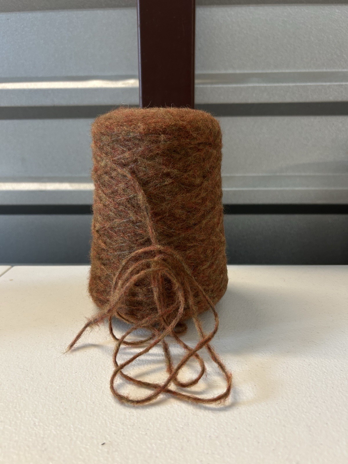 Spool Cone Peruvian SOFT #5 Baby Alpaca Wool Cotton Yarn Mix 9.4oz 266gr 7101 C