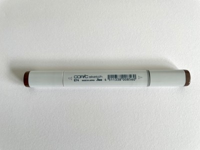 Copic Sketch Japan Marker E74 Cocoa Brown x1 - Art Supply Drawing Sketching
