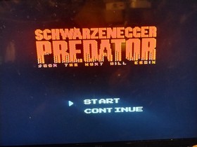 Predator Nintendo NES Game Cartridge Tested 