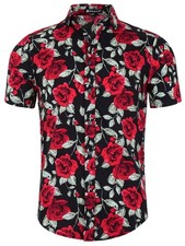 Floral Black Amazing Design Hawaiian Shirt