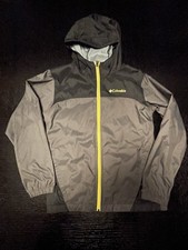 Columbia Rain Jacket Kids 10-12 Size M Windbreaker Excellent Mint