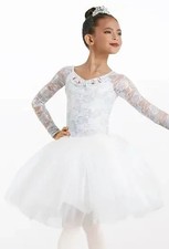 Weissman Dance Costume Leotard Child Large CL Halloween Ballet Skirt Tutu Dress