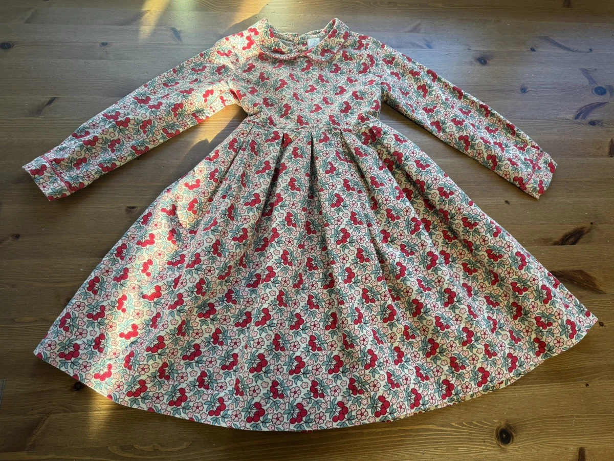 rachel riley christmas dress Rachel Riley Ivory Tartan Frill Front Dress in Red at Nordstrom, Size 10