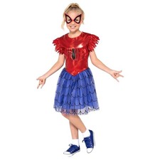 Marvel Girls Spider-Man Dress  Mask Halloween Costume