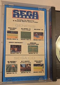 Sega CD CIB Lot of 3 Games  NHL '94 Beyond the Limit Formula One NFL Football 