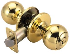 Design House 782938 Brass Ball Series Entry Fits Doors 1-3/8" To 1-3/4" Thick