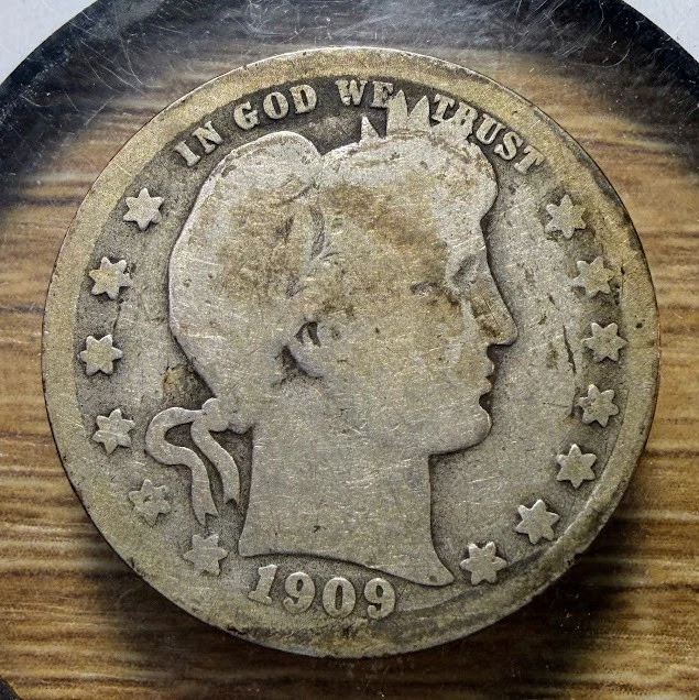 Circulated 1909 Year Barber Quarters (1892-1916) for sale | eBay