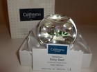 CAITHNESS/WHITEFRIARS "DAISY DUET"  Paperweight  with box   3"    LE  #14/50 — photo 4