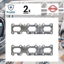 2x ORIGINAL® Elring Dichtung, Abgaskrümmer für Ford TRANSIT V363 Kasten