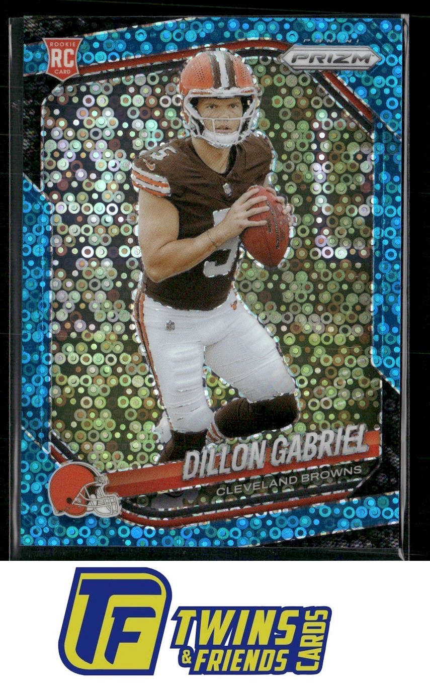 2025 Panini Prizm #372 Dillon Gabriel No Huddle Blue #/125