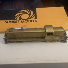 SUNSET MODELS HO BRASS ALCO RS-3 Diesel Locomotive 1600 HP EXC Boxed