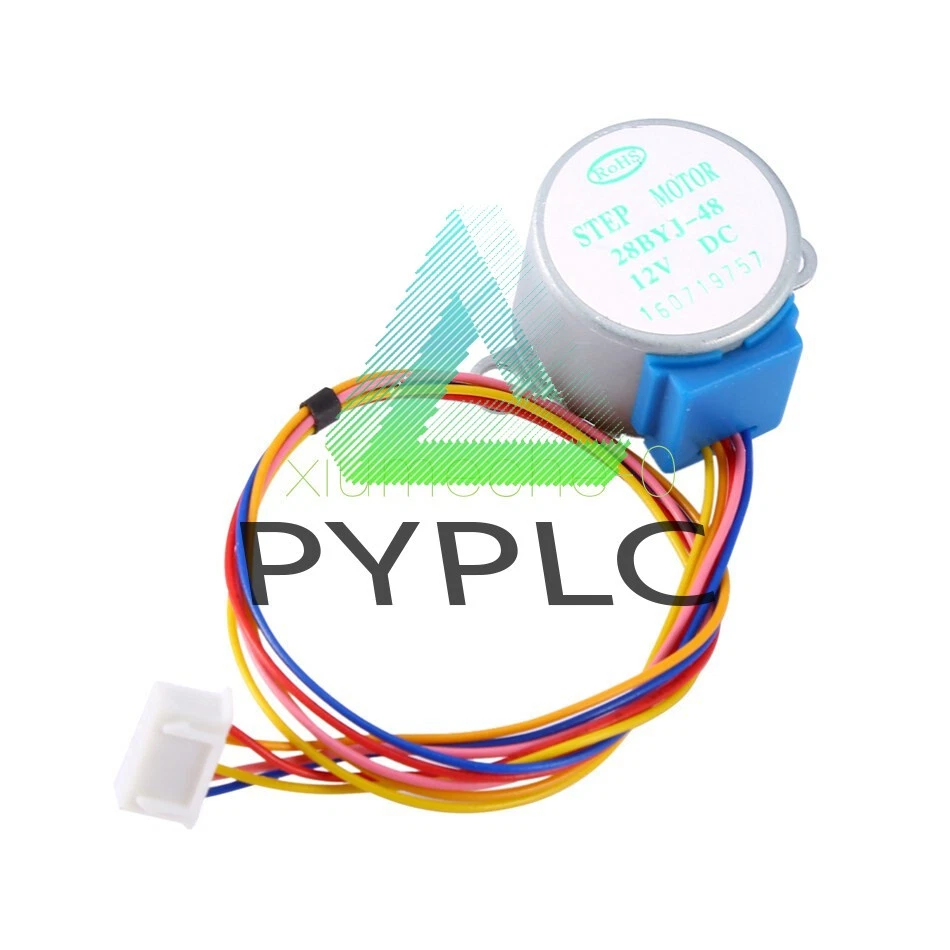 4 Phasen DC12V Schrittmotor Reduzierung 28BYJ-48 Ventilgetriebe Schrittmotor für Arduino - Bild 3 von 4