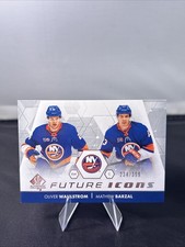 2022 SP Authentic Future Icons /399 Oliver Wahlstrom Mathew Barzal #FI-19