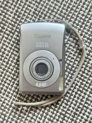 Canon IXUS 65 Digitalkompakt Kamera, Silber