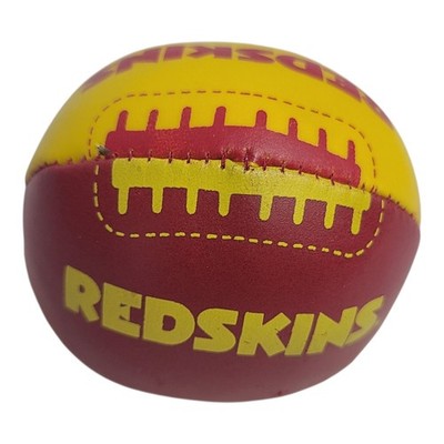 Vintage 1993 Washington Redskins Vinyl Ball Soft Hacky Sacky Team NFL Good Stuff
