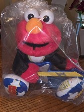 Vtg Sesame Street Rock  Roll Elmo Sings  Plays Tyco 1997 New w/Box