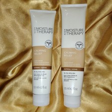 Avon Moisture Therapy Calming Relief Oatmeal Hand Cream 4.2 oz - Lot of 5