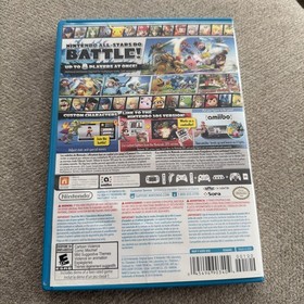 Super Smash Bros Nintendo Wii U - Complete CIB, Tested Nice Condition