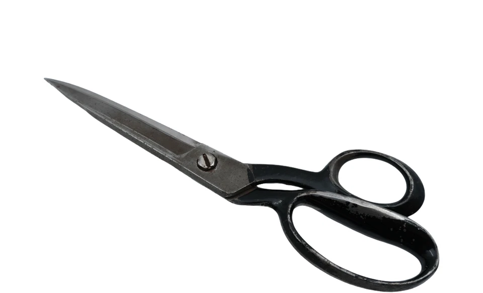 Vintage Wiss 22 Tailor Shears Inlaid USA Heavy Duty Fabric Scissors 12” Steel - Image 3 of 4