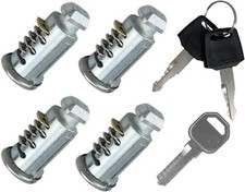 4 Pack Lock Cores Compatible with Thule One-Key System Lock Cylinders, Key Cylin