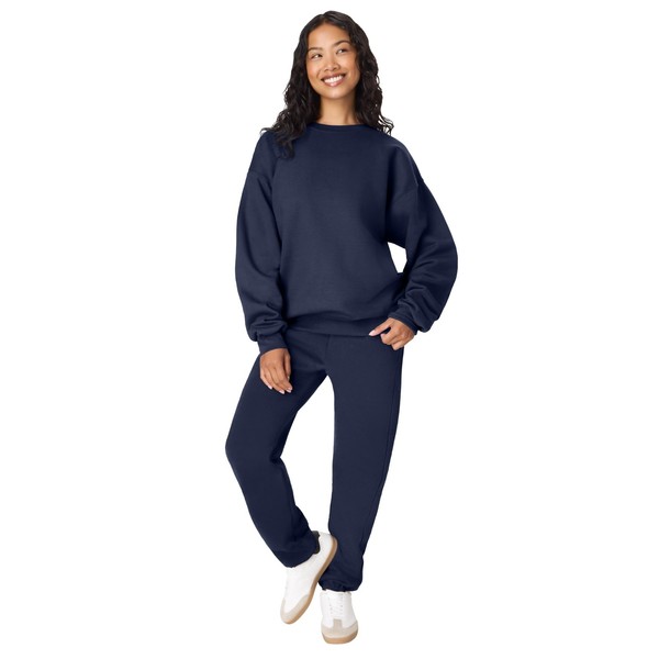 Hanes Herren-Sweatshirt, Schweres Fleece, Rundhalsausschnitt, Pullover FüR-image