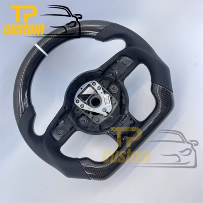 Carbon Fiber Steering Wheel Fit For Audi S8 S7 S5 S6 B8 B8.5 A5 A6 2008-2015