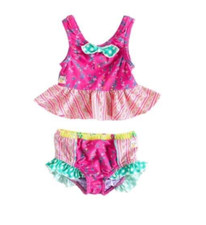 Wildflowers Clothing La La Land Veronica Tankini Swimsuit Bikini size 12 VGUC