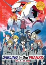 DVD Anime Darling In The FranXX Complete Series (1-24) English Dub, All Region
